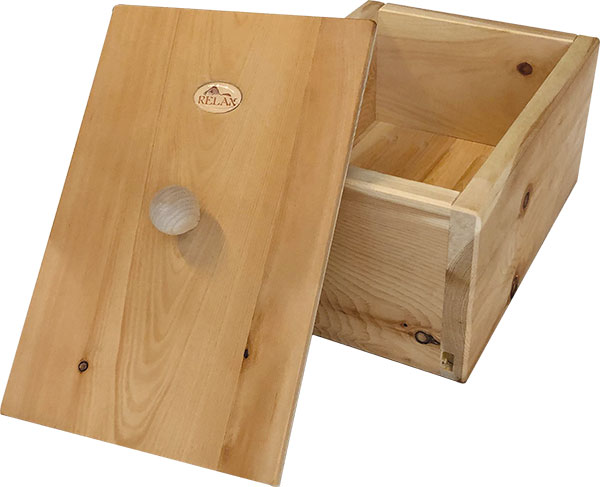 Zirbenholz-Brotkiste